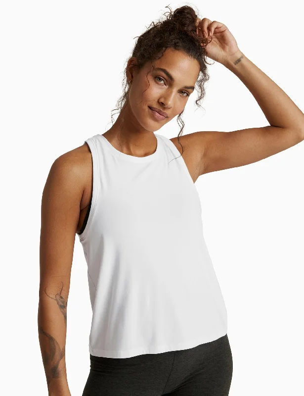 Featherweight Rebalance Tank - Cloud White