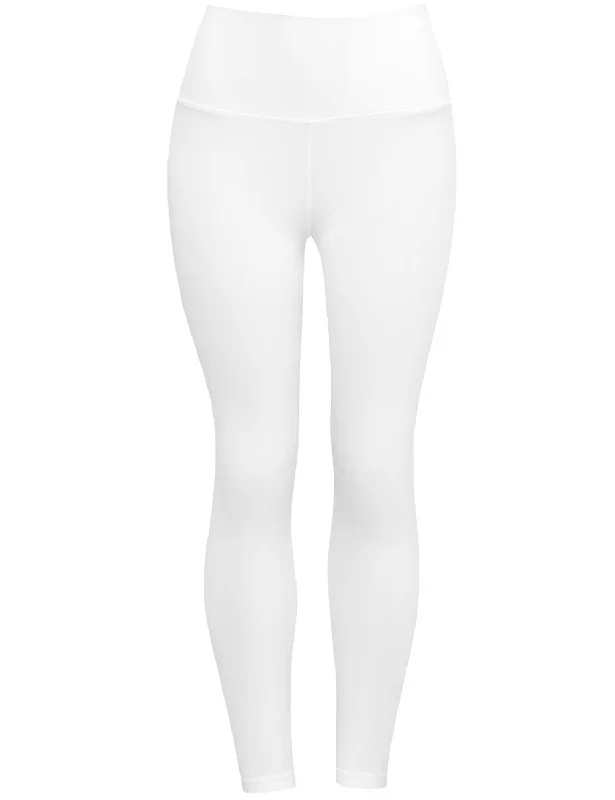 High Waist Tall Size Pants white_Tall Size