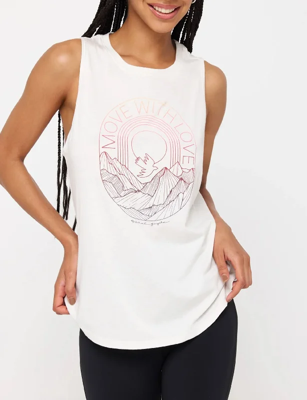 Move With Love Jade Tank - Birch