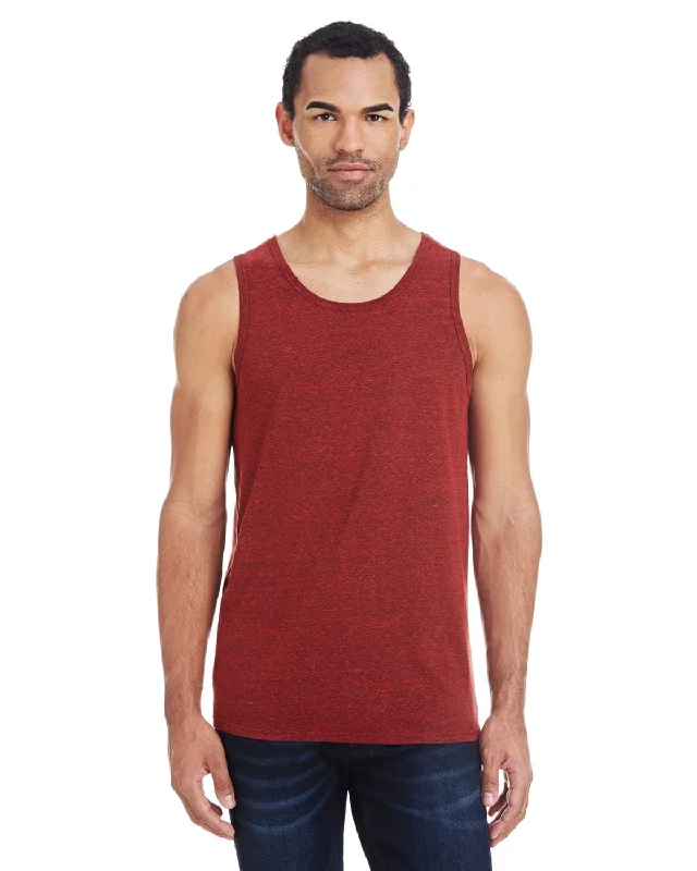 Threadfast Apparel Unisex Triblend Tank | Card Blck Trblnd