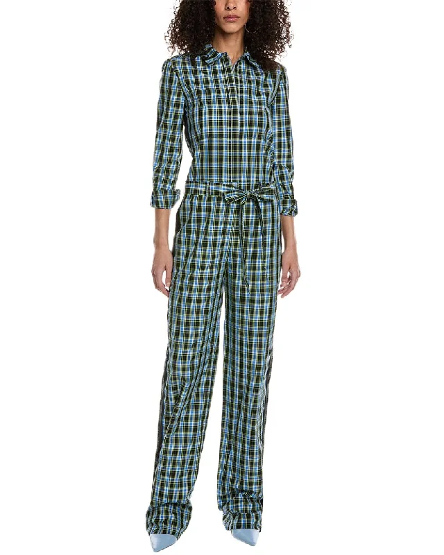 Burberry Azura Silk-Blend Jumpsuit