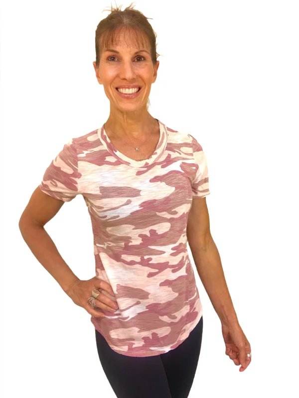 Last Chance TLA Pink Camouflage T-Shirt