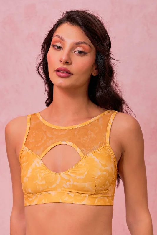 RAD Paradiso Araphel Top - Floral Oro