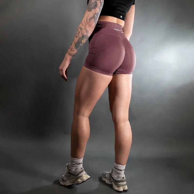 Reborn Contour Seamless Shorts | Grape