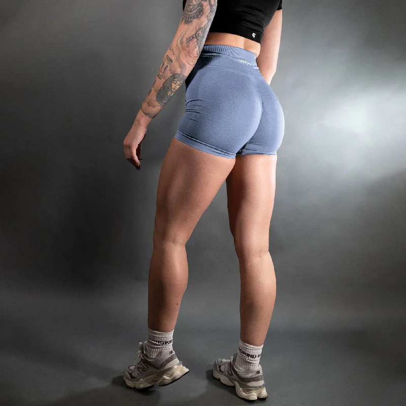 Reborn Contour Seamless Shorts | Jean Blue