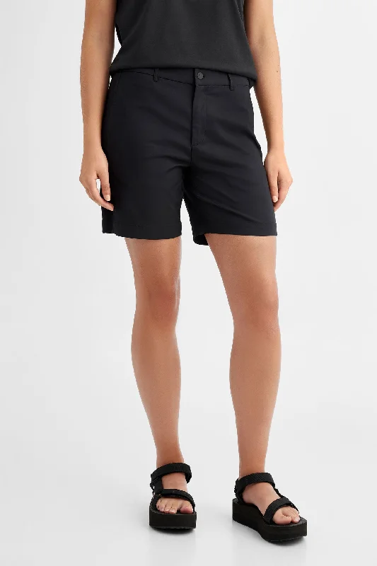 Short en twill extensible BM - Femme