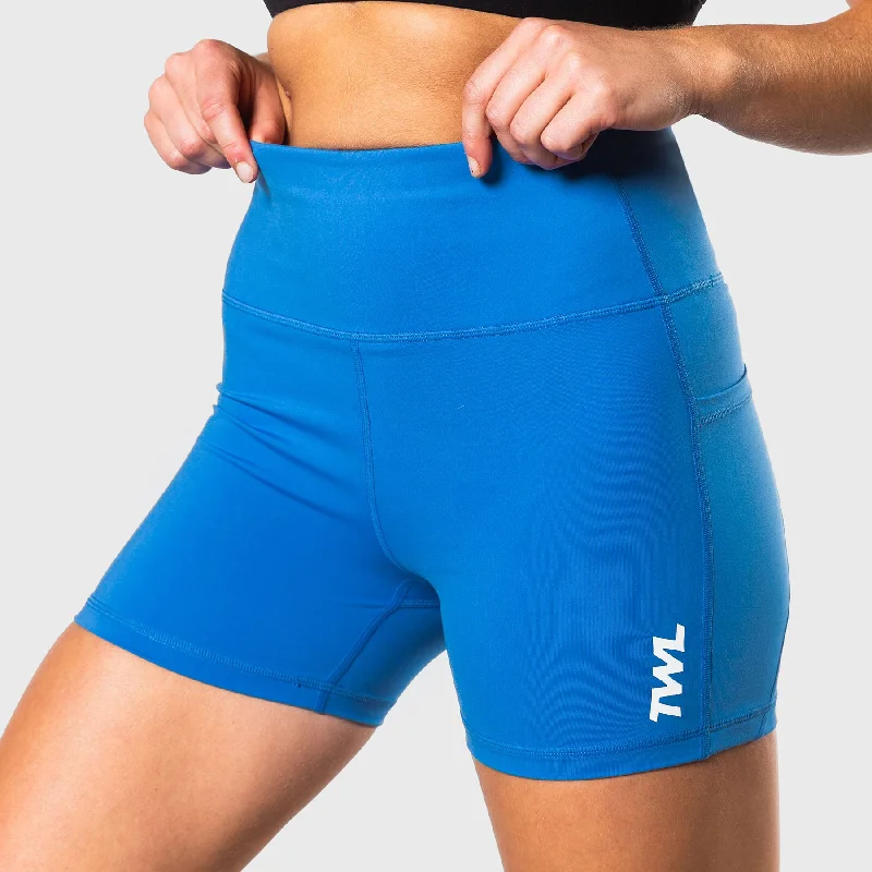 TWL - WOMEN'S ENERGY SHORTS - COBALT/WHITE